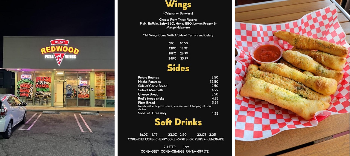 Redwood Pizza and Wings
